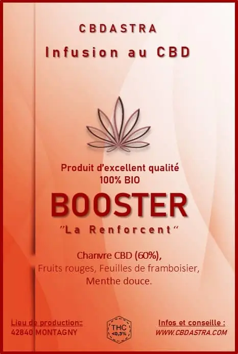 Infusion CBD - BOOSTER  "La Renforcent"